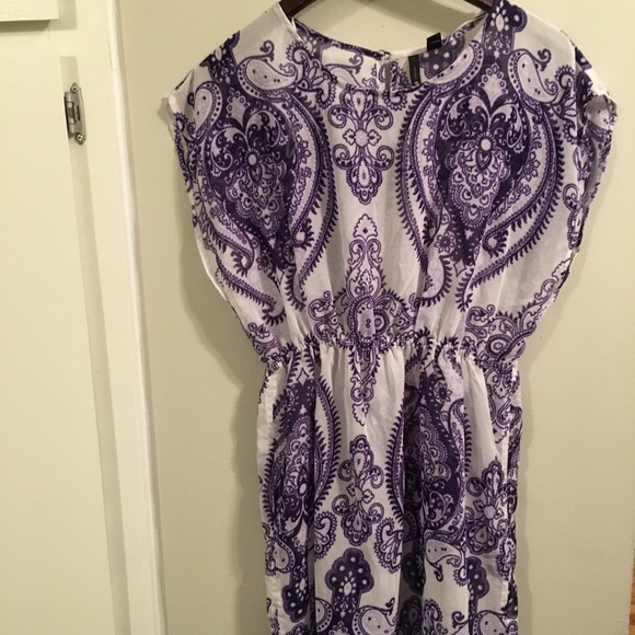 Mango MNG Swim Cover Up Sz Sm NWT Paisley Boho - Picture 5 of 8